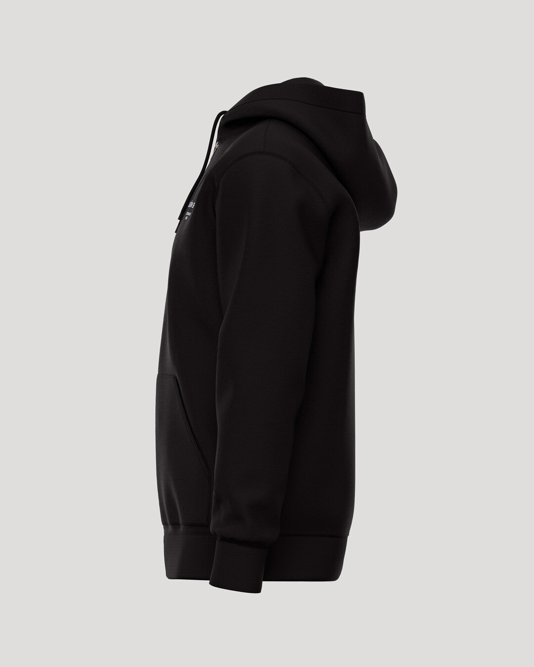 Sporty sweatshirt med lynlås