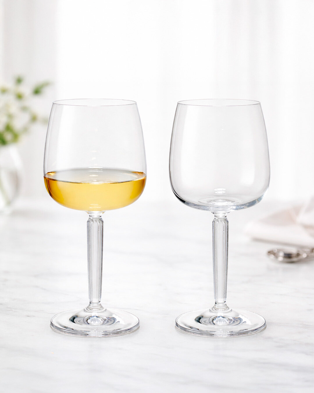 Eleganta vitvinsglas från Kähler Hammershøi - 2 st