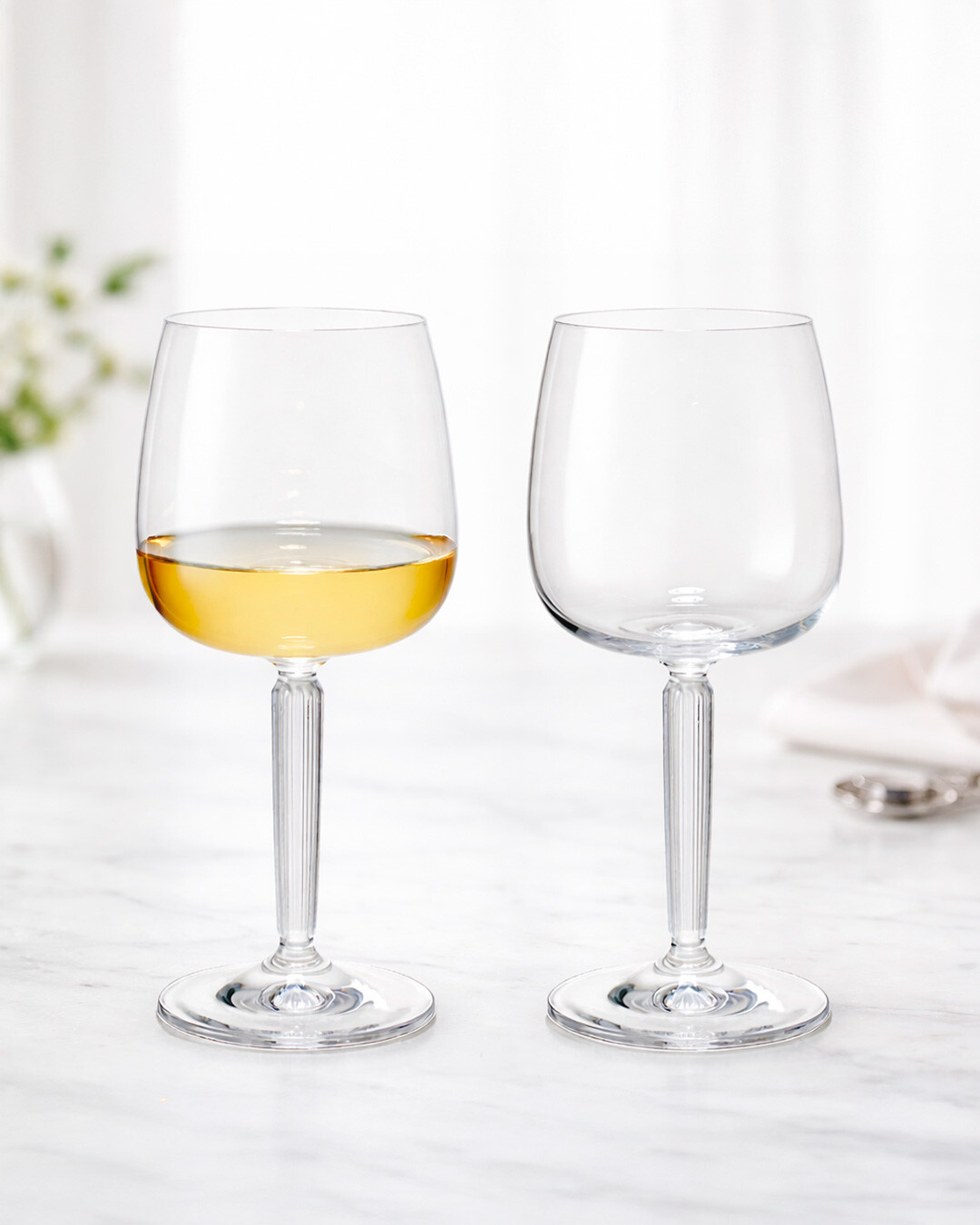 Eleganta vitvinsglas från Kähler Hammershøi - 2 st