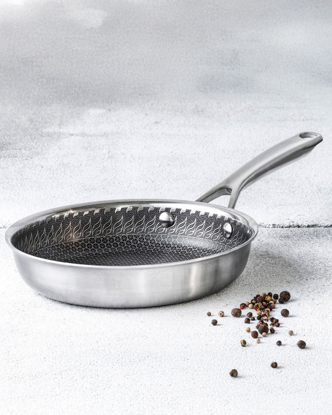 Hårdfør Hexagon pande - 24 cm